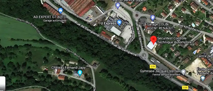 Prix contrôle technique à Beaucourt