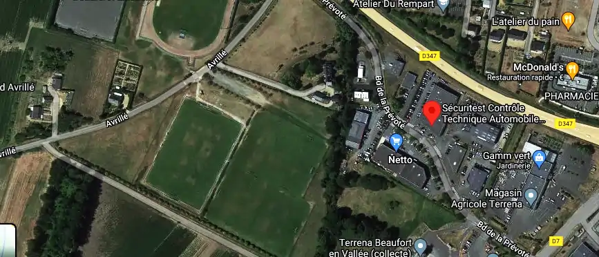 Prix contrôle technique à Beaufort-en-Anjou