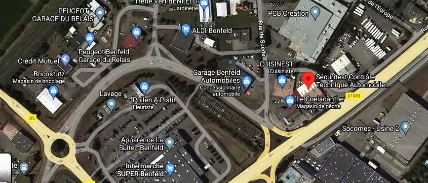 Prix contrôle technique à Benfeld