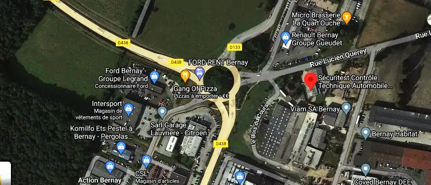 Prix contrôle technique à Bernay