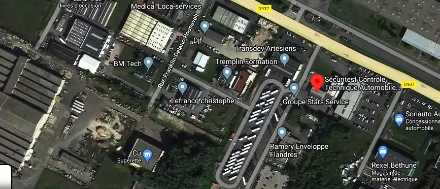 Prix contrôle technique à Béthune