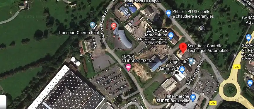 Prix contrôle technique à Beuzeville