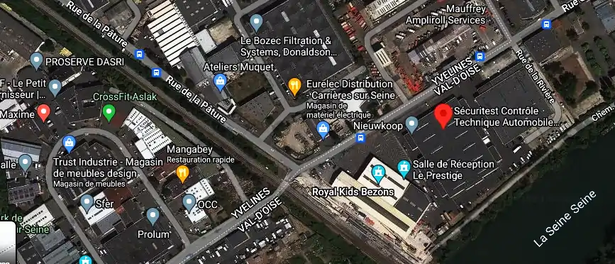 Prix contrôle technique à Bezons