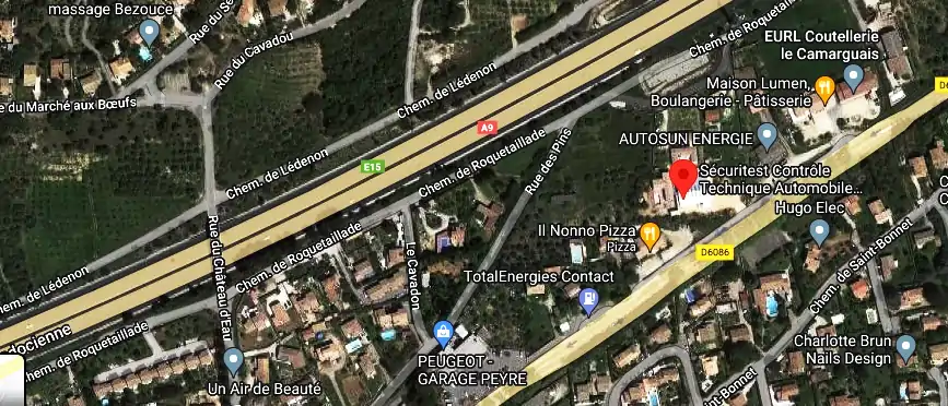 Prix contrôle technique à Bezouce