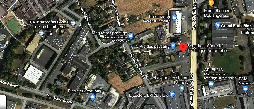 Prix contrôle technique à Blois