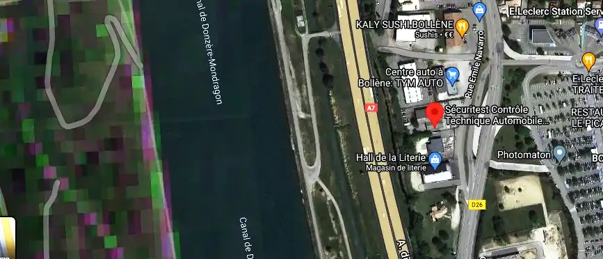 Prix contrôle technique à Bollène