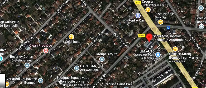 Prix contrôle technique à Bonneuil-sur-Marne