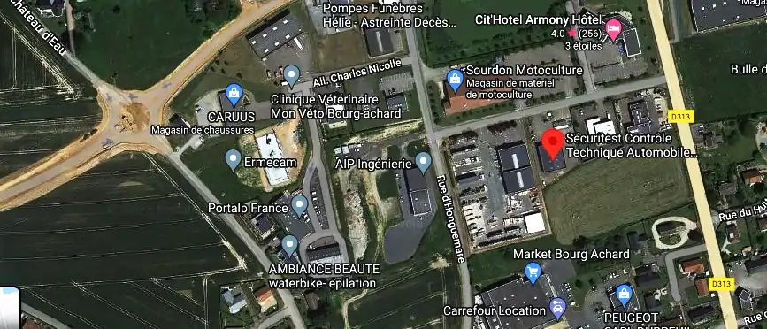 Prix contrôle technique à Bourg-Achard