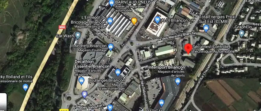 Prix contrôle technique à Briançon