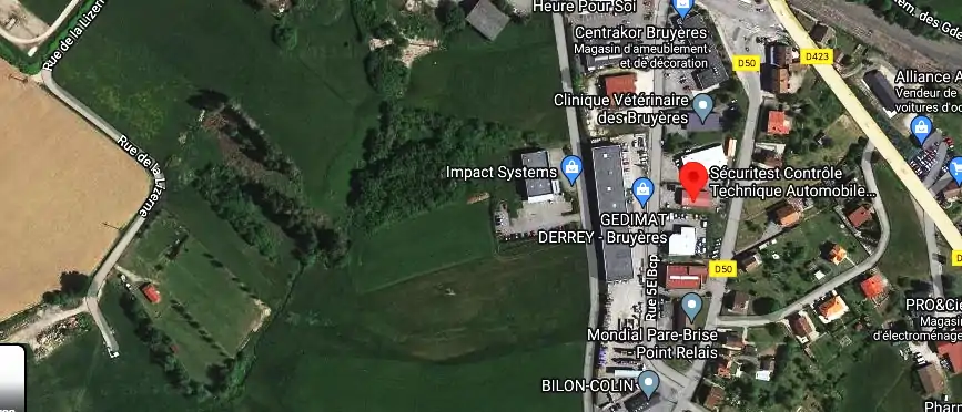 Prix contrôle technique à Bruyères