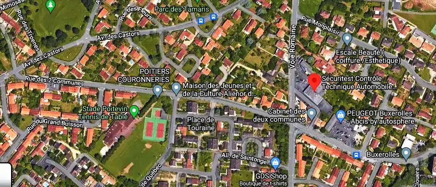 Prix contrôle technique à Buxerolles