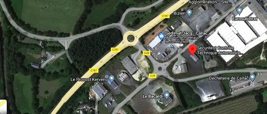 Prix contrôle technique à Callac