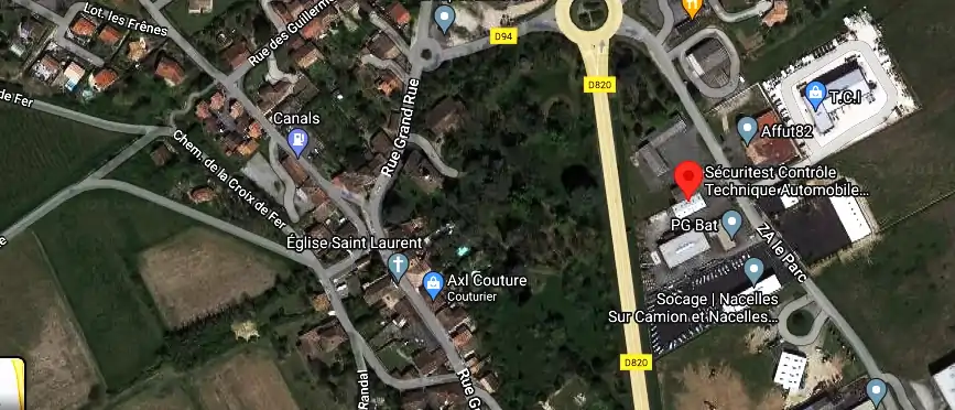 Prix contrôle technique à Canals