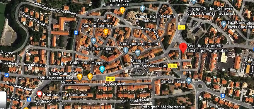 Prix contrôle technique à Canet-en-Roussillon