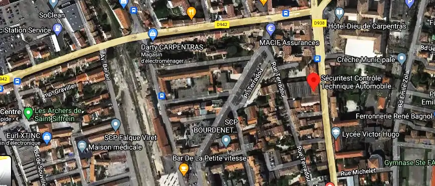 Prix contrôle technique à Carpentras