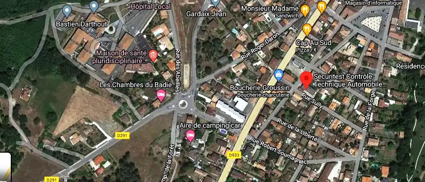 Prix contrôle technique à Casteljaloux