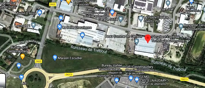 Prix contrôle technique à Castelnaudary