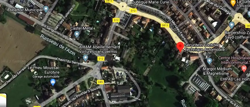 Prix contrôle technique à Castelsarrasin