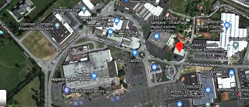 Prix contrôle technique à Castres