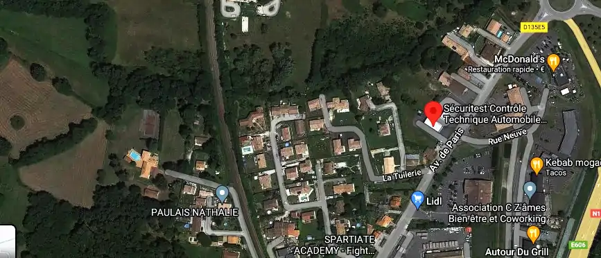 Prix contrôle technique à Cavignac