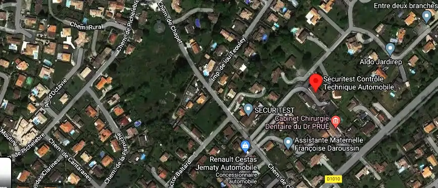 Prix contrôle technique à Cestas