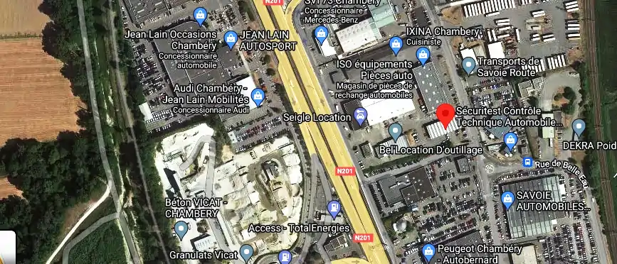 Prix contrôle technique à Chambéry