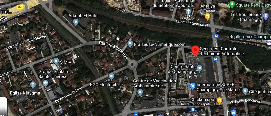 Prix contrôle technique à Champigny-sur-Marne