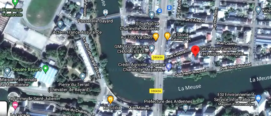 Prix contrôle technique à Charleville-Mézières