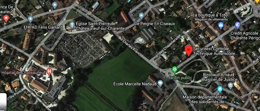 Prix contrôle technique à Châteauneuf-sur-Charente