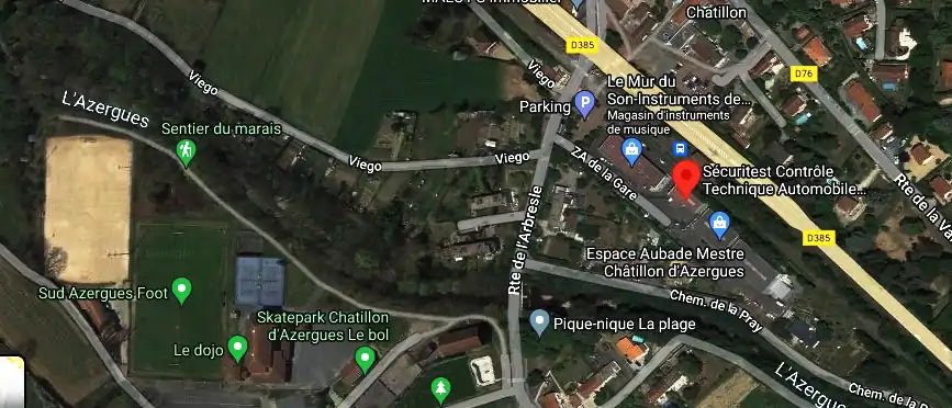 Prix contrôle technique à Chatillon