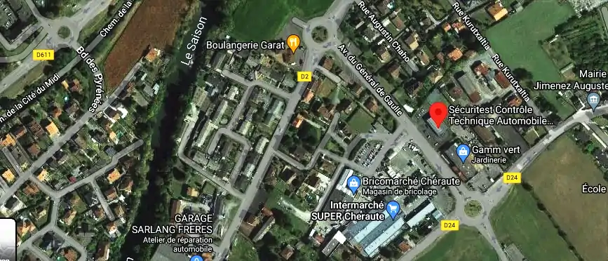 Prix contrôle technique à Chéraute