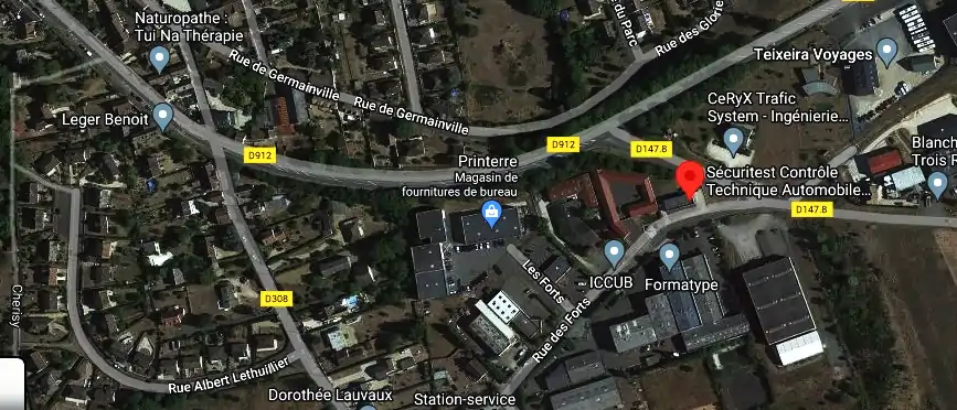 Prix contrôle technique à Cherisy