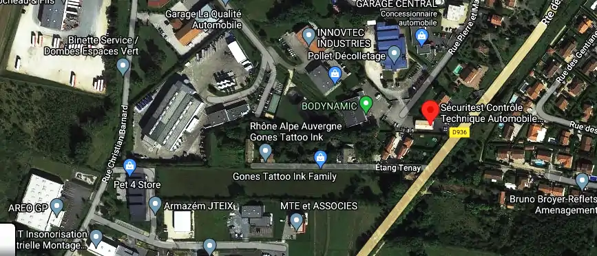 Prix contrôle technique à Châtillon-sur-Chalaronne