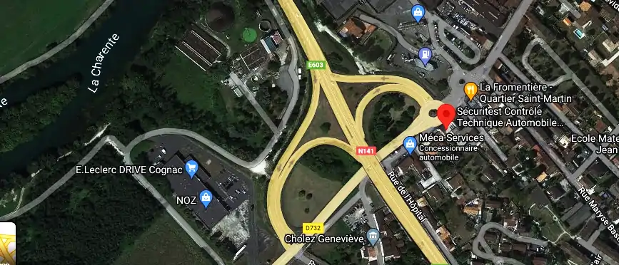 Prix contrôle technique à Cognac