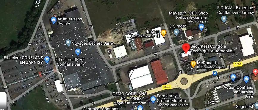 Prix contrôle technique à Conflans-en-Jarnisy