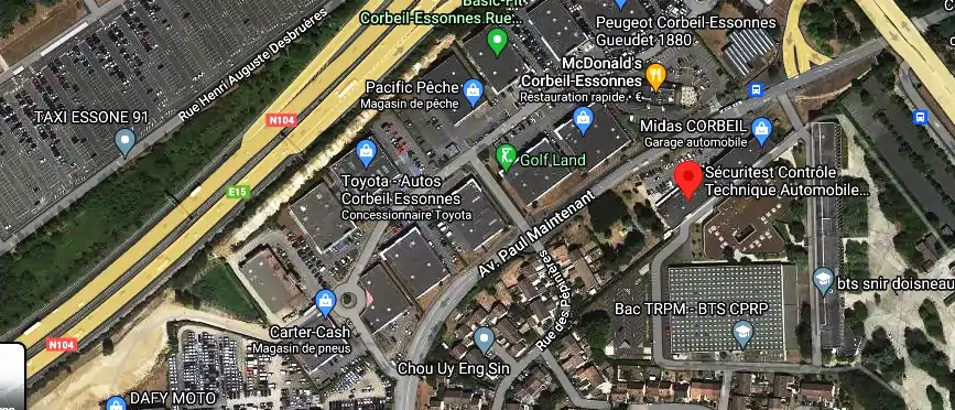 Prix contrôle technique à Corbeil-Essonnes