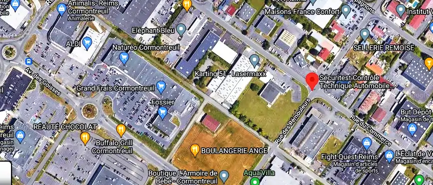 Prix contrôle technique à Cormontreuil