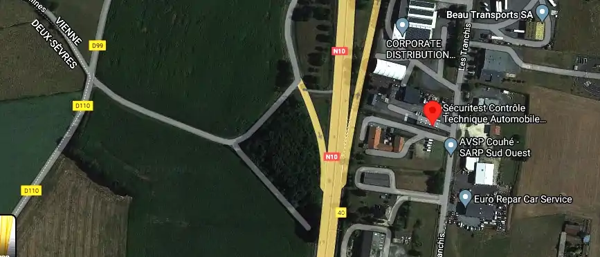 Prix contrôle technique à Valence-en-Poitou