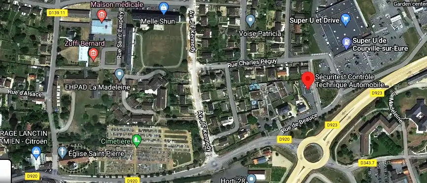 Prix contrôle technique à Courville-sur-Eure