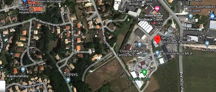 Prix contrôle technique à Créon