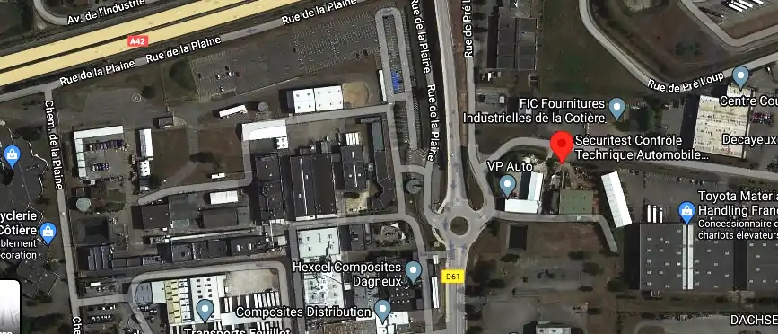 Prix contrôle technique à Dagneux