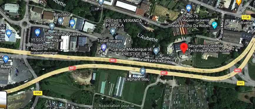 Prix contrôle technique à Darnétal