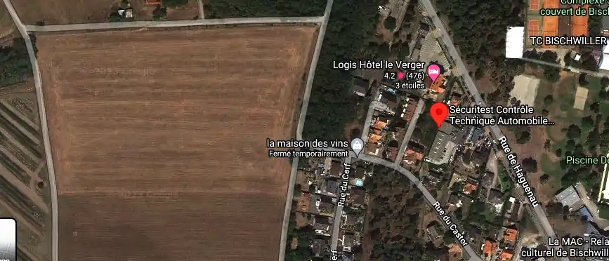 Prix contrôle technique à Bischwiller