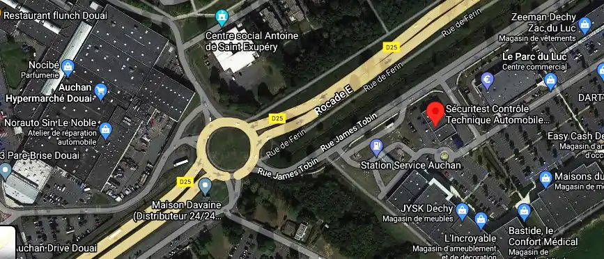 Prix contrôle technique à Dechy