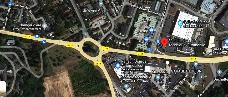 Sécuritest Contrôle Technique Automobile DOURDAN à Dourdan