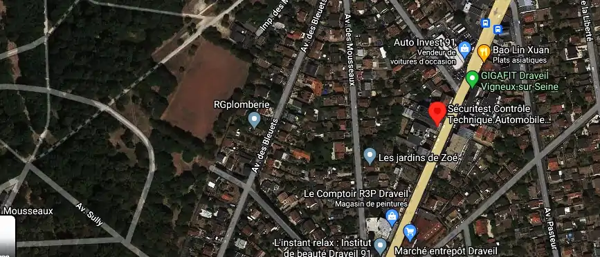 Prix contrôle technique à Draveil