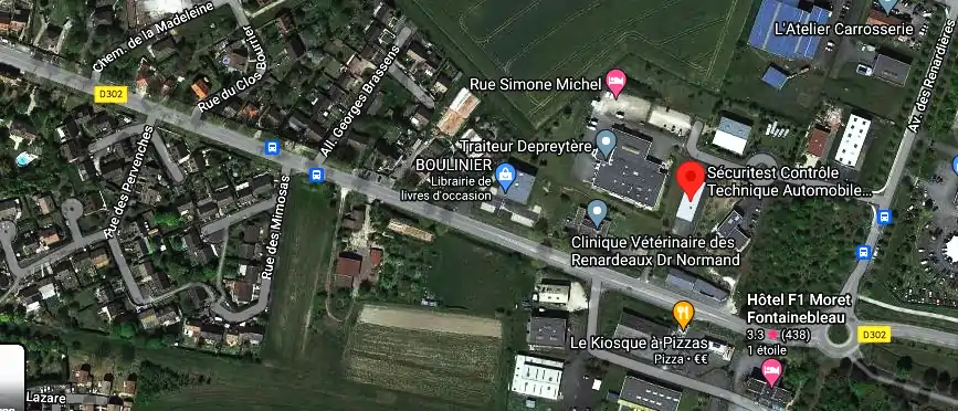 Prix contrôle technique à Moret-Loing-et-Orvanne