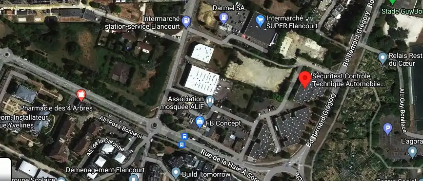 Prix contrôle technique à Élancourt