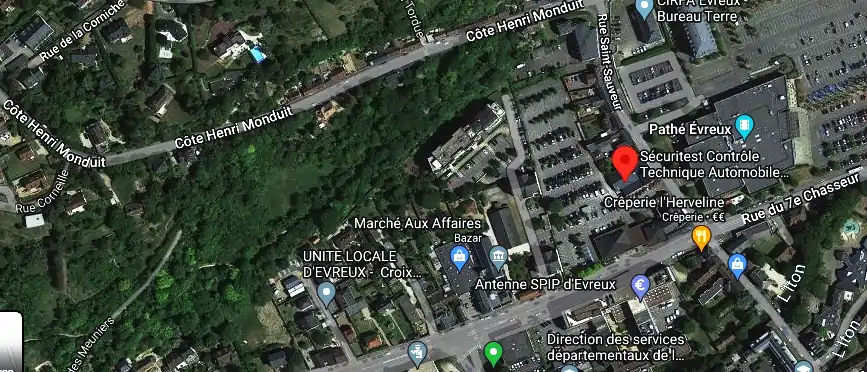 Prix contrôle technique à Évreux