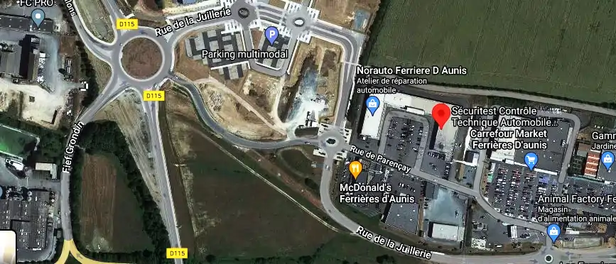 Sécuritest Contrôle Technique Automobile FERRIERES D&rsquo;AUNIS à Ferrières